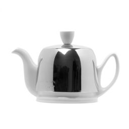 SALAM CLASSIQUE BLANCHE - THEIERE 2 TASSES (35 cl) CLOCHE MIROIR