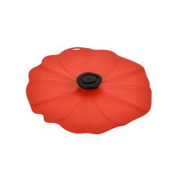 COUVERCLE EN SILICONE 15 cm - COQUELICOT