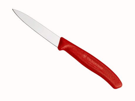 VICTORINOX - COUTEAU OFFICE LAME UNIE 8 CM - ROUGE
