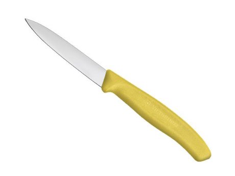VICTORINOX - COUTEAU OFFICE LAME UNIE 8 CM - JAUNE