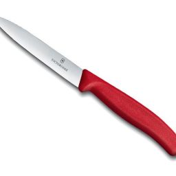 VICTORINOX - COUTEAU OFFICE LAME UNIE 10 CM - ROUGE