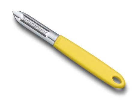 EPLUCHEUR 2 FENTES - JAUNE - VICTORINOX