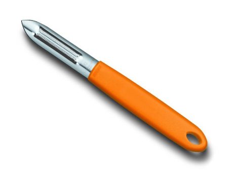 EPLUCHEUR 2 FENTES - ORANGE - VICTORINOX