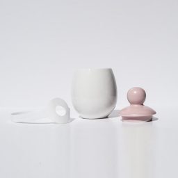 Aggcoddler Blanc/Rose PM