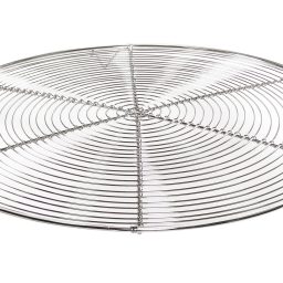 VOLETTE TISSEE AVEC PIED INOX D. 28 cm