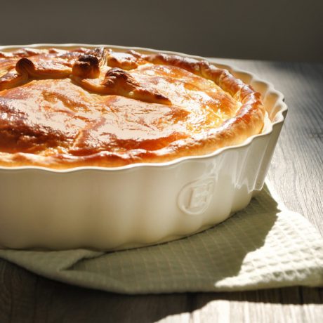 TOURTIERE HAUTE 28 CM ARGILE – Image 2