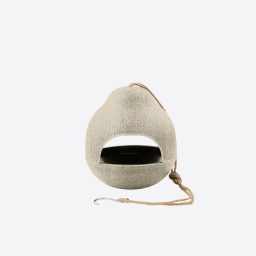 OISEAUX - MANGEOIRE EN FIBRE DE BAMBOU - NATUREL