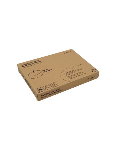 RACLETTE PACK DE 12 BOUGIES SPECIALES CUISSON RACLETTE/FONDUE – Image 2