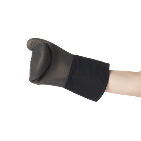 GANT DE CUISINE EN SILICONE - NOIR – Image 2