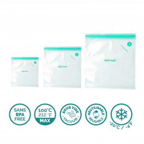 SOUS VIDE - LOT DE 10 SACS DE 6 LITRES – Image 2