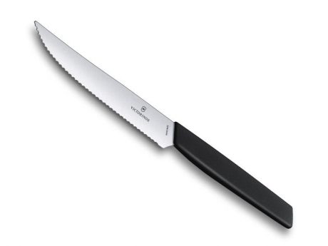 VICTORINOX - COUTEAU A STEAK - NOIR