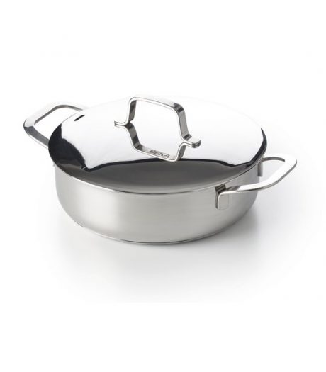 SAUTEUSE + COUVERCLE 24 CM INOX - MAESTRO – Image 3