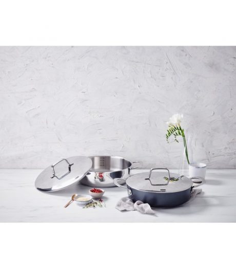 SAUTEUSE + COUVERCLE 24 CM INOX - MAESTRO – Image 4