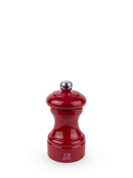 MOULIN BISTRO 10 cm LAQUE ROUGE PASSION - MOULIN A SEL