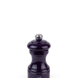 MOULIN BISTRO 10 cm LAQUE AUBERGINE - MOULIN A SEL