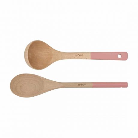 L'INCROYABLE COCOTTE - SET CUILLERE ET LOUCHE - GUIMAUVE