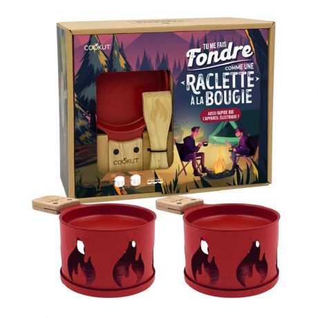 RACLETTE A LA BOUGIE 2 PERSONNES - TU ME FAIS FONDRE