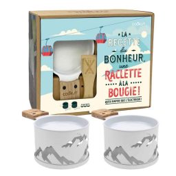 RACLETTE A LA BOUGIE 2 PERSONNES - LA RECETTE DU BONHEUR
