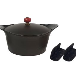 L'INCROYABLE COCOTTE 24 cm - GRAPHITE