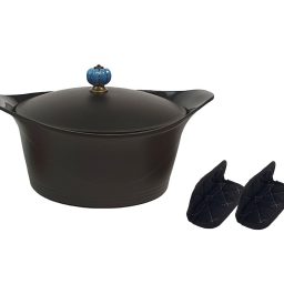 L'INCROYABLE COCOTTE 24 cm - GRAPHITE