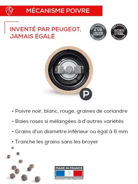 MOULIN PARIS 18 cm BOIS NOIR SATIN - MOULIN A POIVRE – Image 7