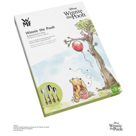WINNIE L'OURSON - COFFRET 4 COUVERTS INOX – Image 3