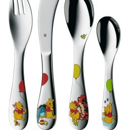 WINNIE L'OURSON - COFFRET 4 COUVERTS INOX