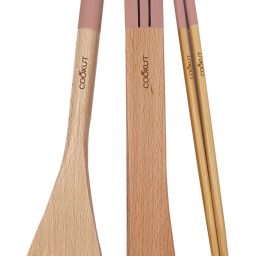 L'INCROYABLE COCOTTE - SET SPATULE, PINCE ET BAGUETTE - GUIMAUVE
