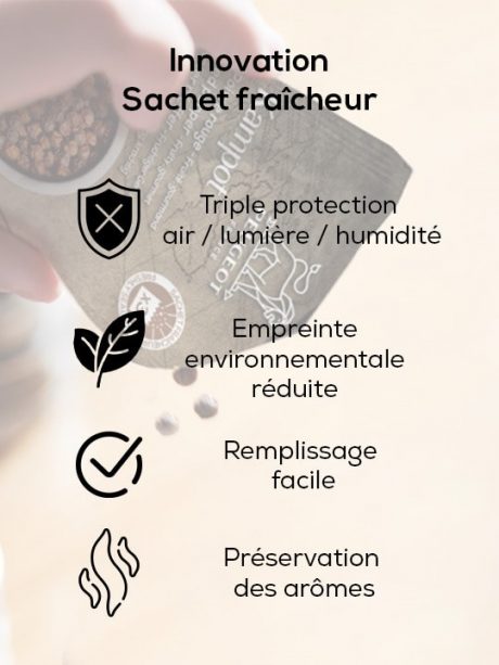 COFFRET 4 SACHETS FRAICHEUR - TIMUT POIVRE SAUVAGE DU NEPAL 4x10g – Image 4