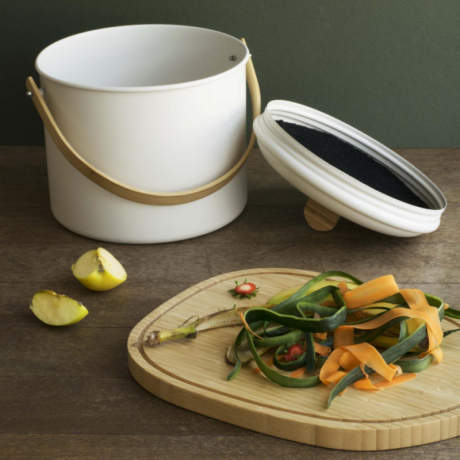 SEAU A COMPOST D'INTERIEUR EN ACIER 3,5 Litres – Image 4