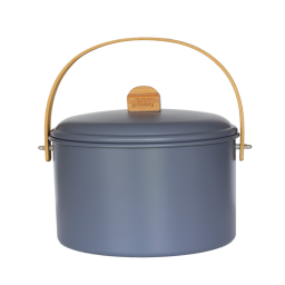 SEAU A COMPOST D'INTERIEUR EN ACIER 7 Litres