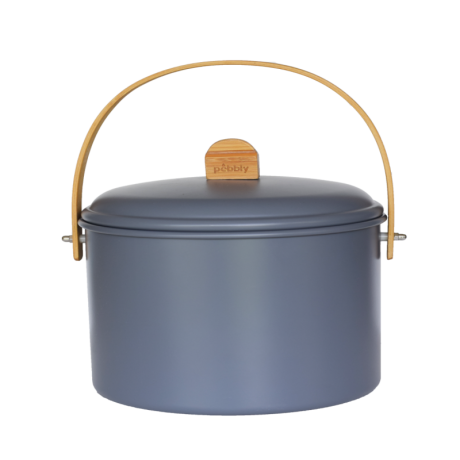 SEAU A COMPOST D'INTERIEUR EN ACIER 7 Litres