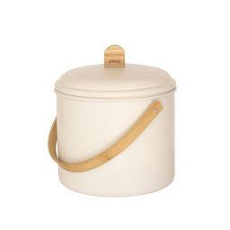 SEAU A COMPOST D'INTERIEUR EN ACIER 3,5 Litres