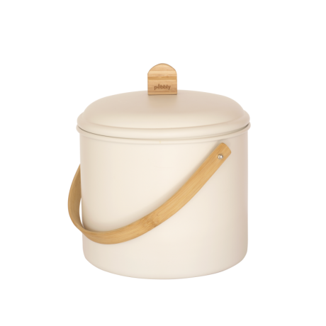 SEAU A COMPOST D'INTERIEUR EN ACIER 3,5 Litres
