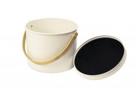 SEAU A COMPOST D'INTERIEUR EN ACIER 3,5 Litres – Image 3