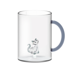 MUG EN VERRE BOROSILICATE 42 cl - CHAT