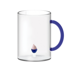 MUG EN VERRE BOROSILICATE 42 cl - CUP CAKE