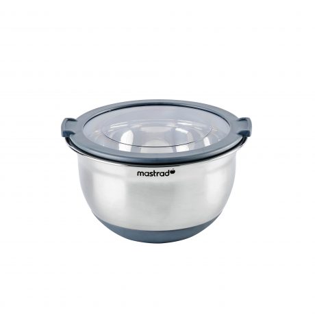BOL INOX AVEC COUVERCLE 16 cm