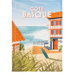 WIM' - TORCHON COTE BASQUE