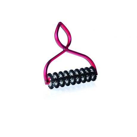 MARCATO - ROULETTE A PATE REGLABLE - TRANSPARENT ROUGE