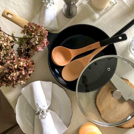 L'INCROYABLE COCOTTE - SET CUILLERE ET LOUCHE - MYRTILLE – Image 2