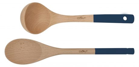 L'INCROYABLE COCOTTE - SET CUILLERE ET LOUCHE - MYRTILLE
