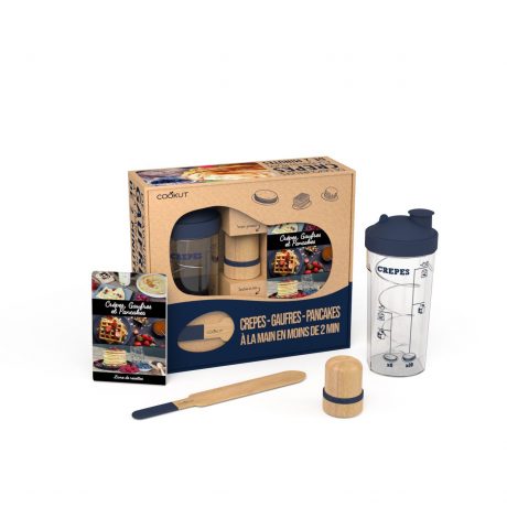 SHAKER A CREPES, PANCAKES et GAUFRES - MYRTILLE