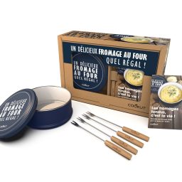 COFFRET CADEAU CUISEUR FROMAGE AU FOUR - BLEU