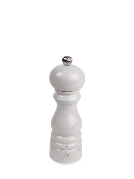 MOULIN PARIS 18 cm BOIS GRIS PERLE - MOULIN A SEL