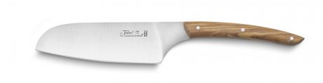 MANCHE OLIVIER - COUTEAU SANTOKU 13 cm