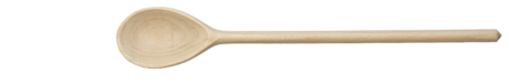 CUILLERE CREUSE EN BOIS 35 cm