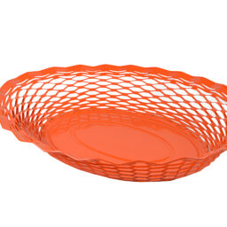 VINTAGE - CORBEILLE OVALE PM ORANGE