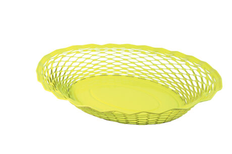 VINTAGE - CORBEILLE OVALE PM JAUNE