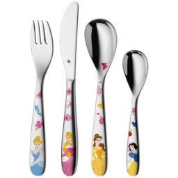 PRINCESSES - COFFRET 4 COUVERTS INOX